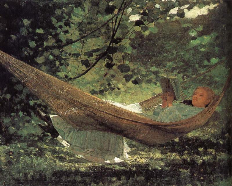 Winslow Homer Sunshine under the tree